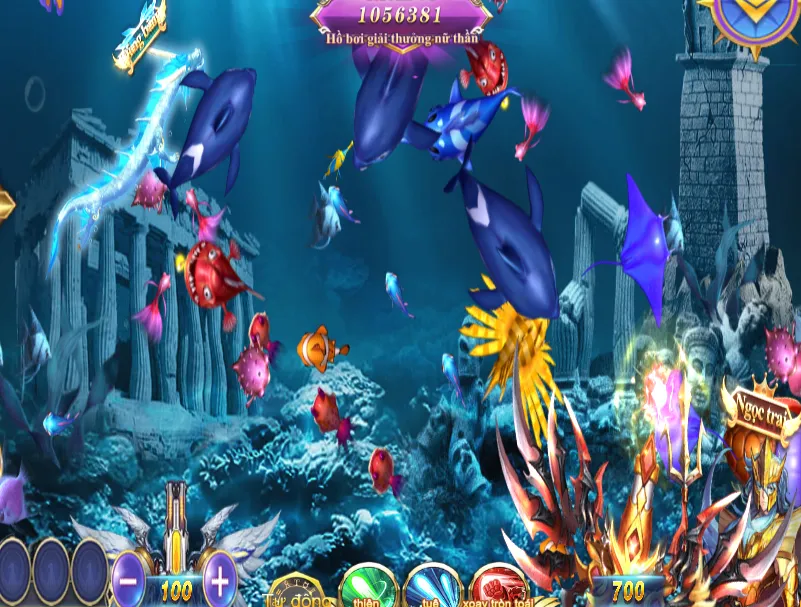 Khuyến mãi siêu nhiều cho fan của game Athena Fishing 