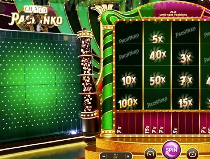 Luật chơi của casino Crazy Pachinko V9 Bet trực tuyến