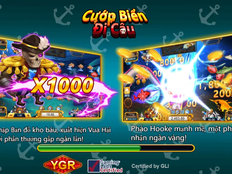 Săn Cá Hải Tặc V9Bet - Rút Thưởng Tiền Mặt Khi Hạ Boss Cá